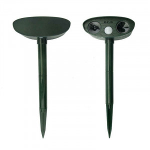 Отпугиватель собак и кошек RC-511B ультразвуковой на солнечных батареях